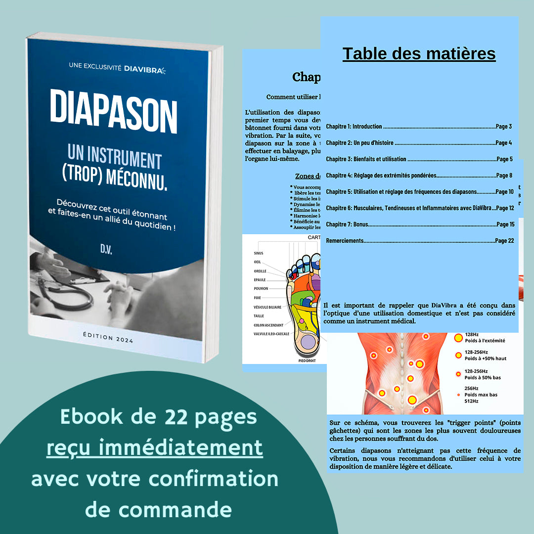 DiaVibra™ | Soin Par Vibrations (+ Ebook d'utilisation OFFERT)